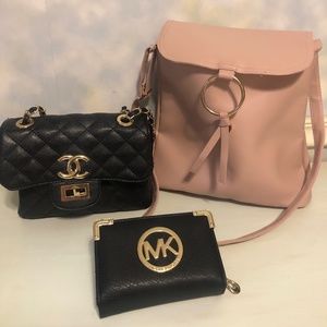 2 bags and wallet for one great price